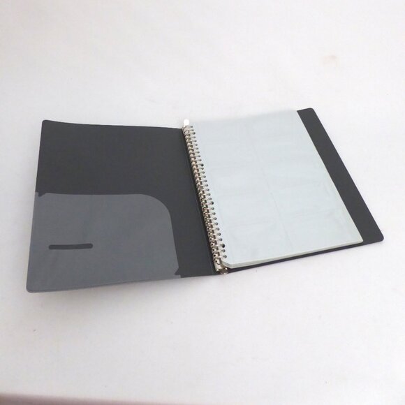 NEW 300 BUSINESS CARD RINGED BINDER CARD HOLDER SLEEVES KOKUYO JAPAN - Picture 2 of 14